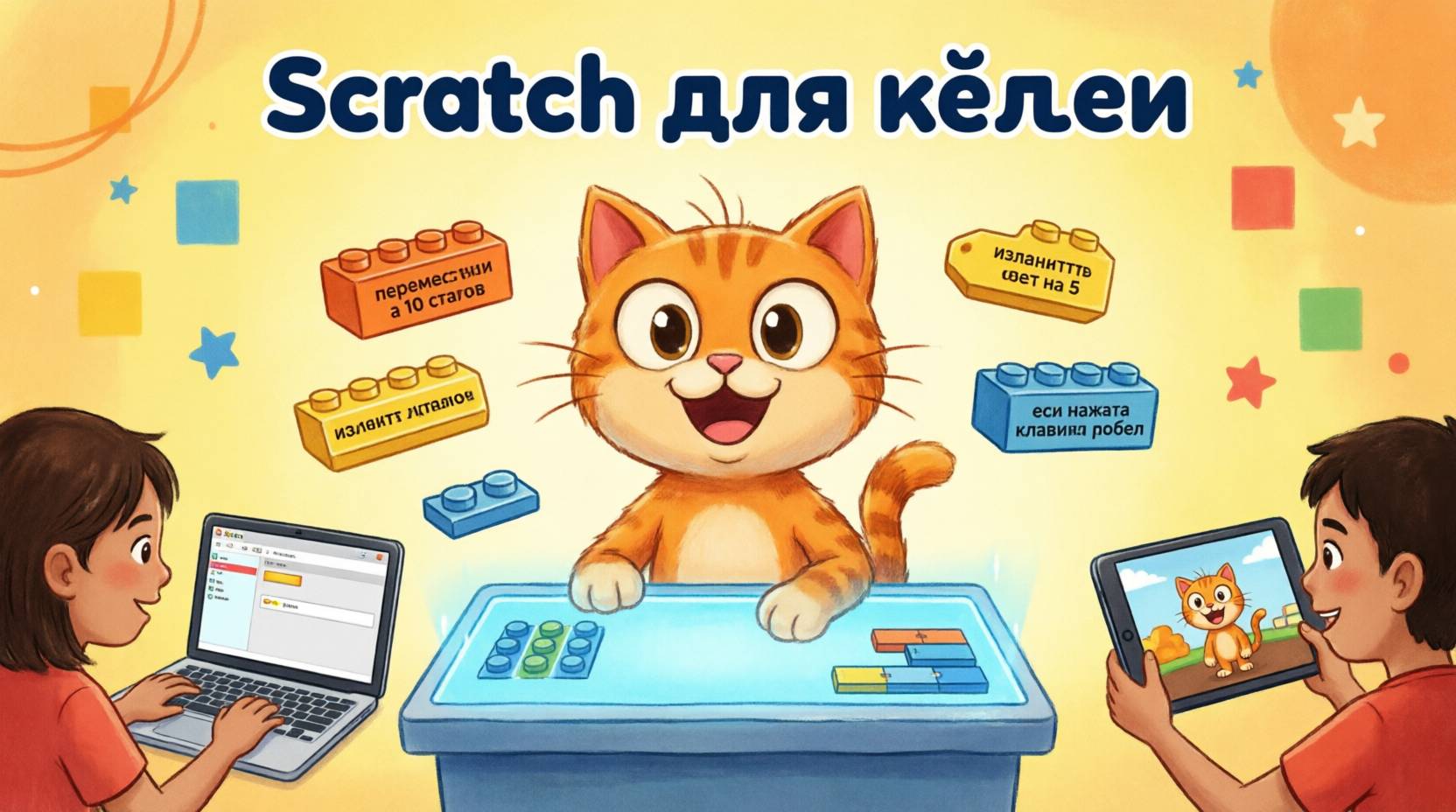 Scratch программирование